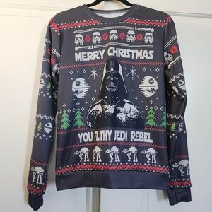 Star Wars Pullover Christmas Sweater/sweatshirt Graphic Long Sleeve